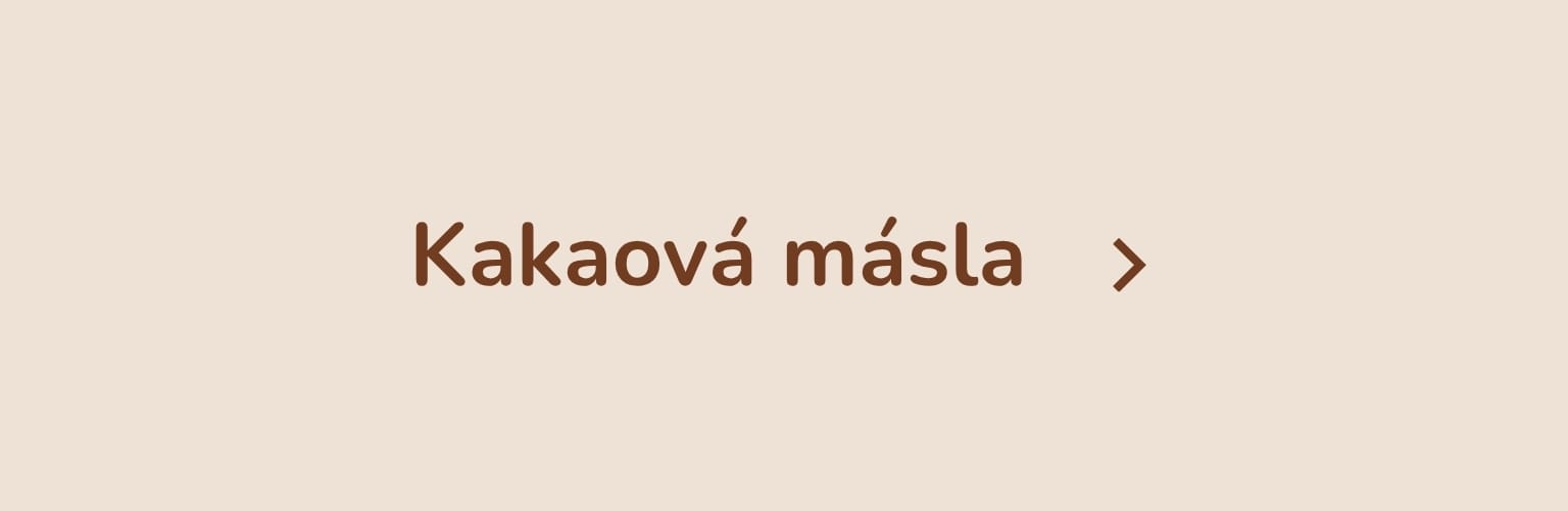 Kakaová másla